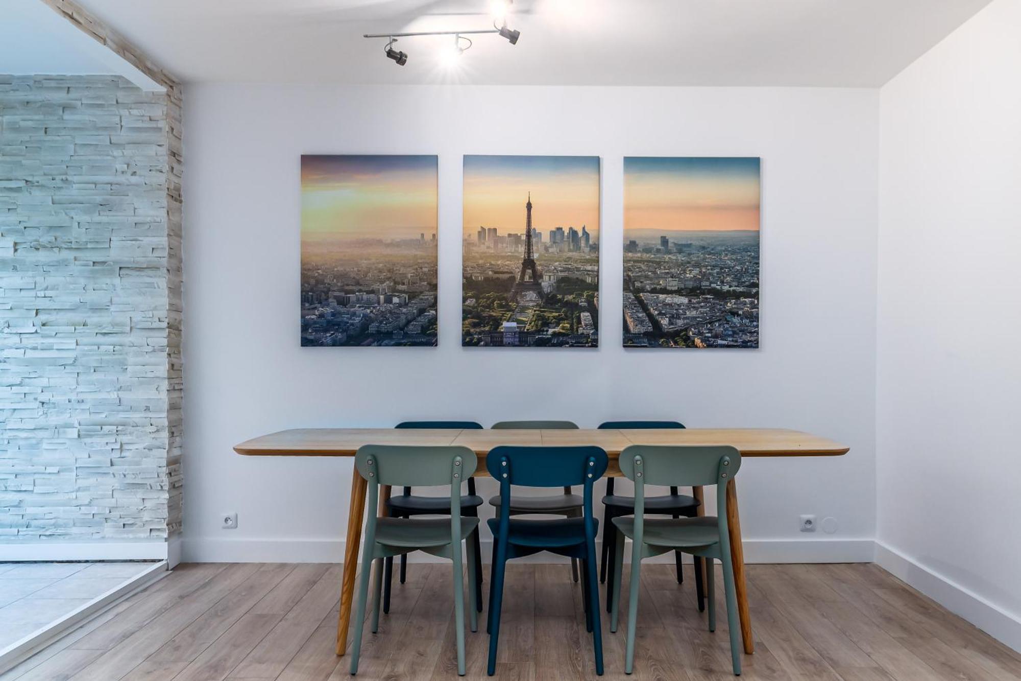 Apartamento Oasis Urbaine For 8 Near To Paris Villejuif Exterior foto