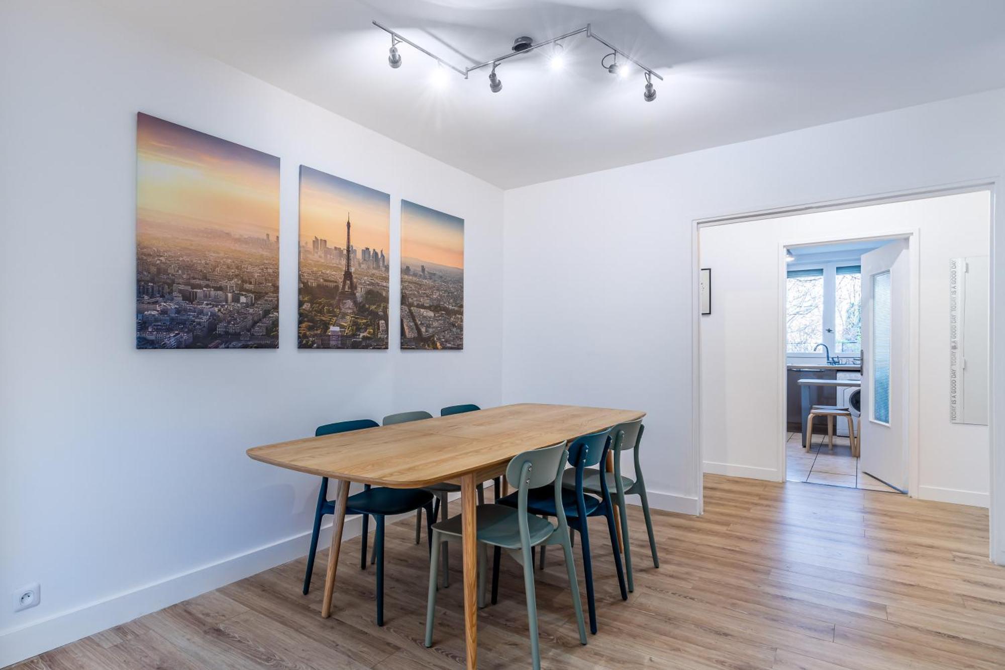 Apartamento Oasis Urbaine For 8 Near To Paris Villejuif Exterior foto