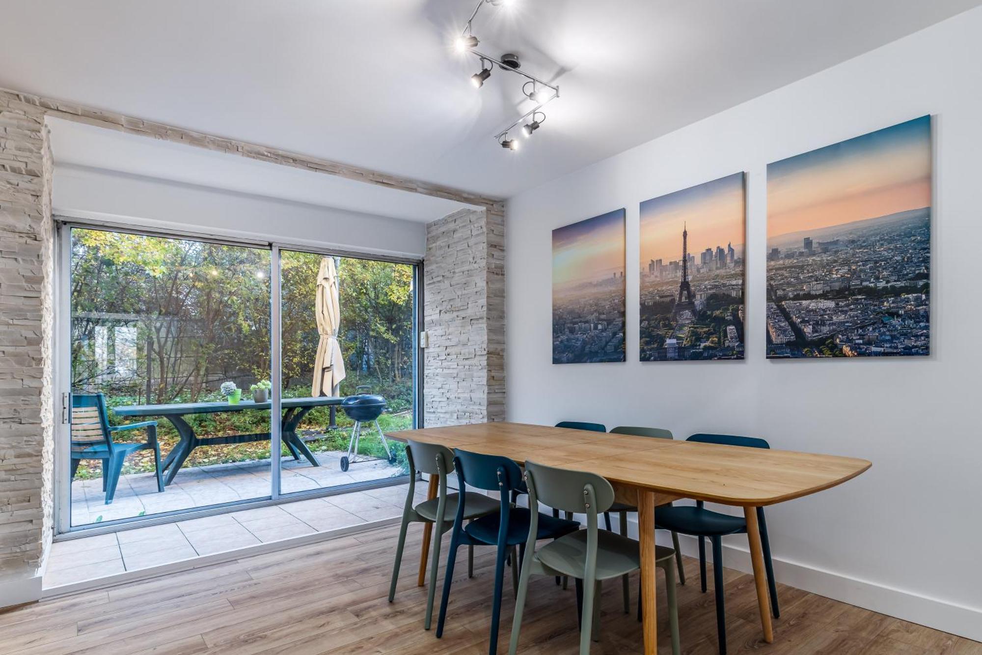 Apartamento Oasis Urbaine For 8 Near To Paris Villejuif Exterior foto